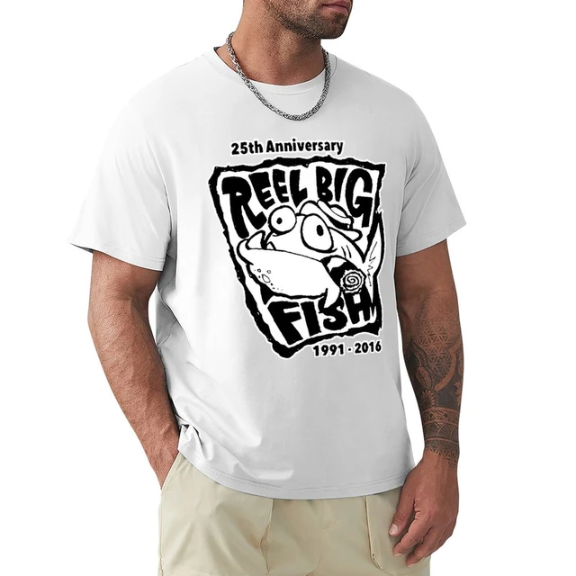REEL BIG FISH T-Shirt 1991-2016 ulang tahun 25 T-Shirt grafis