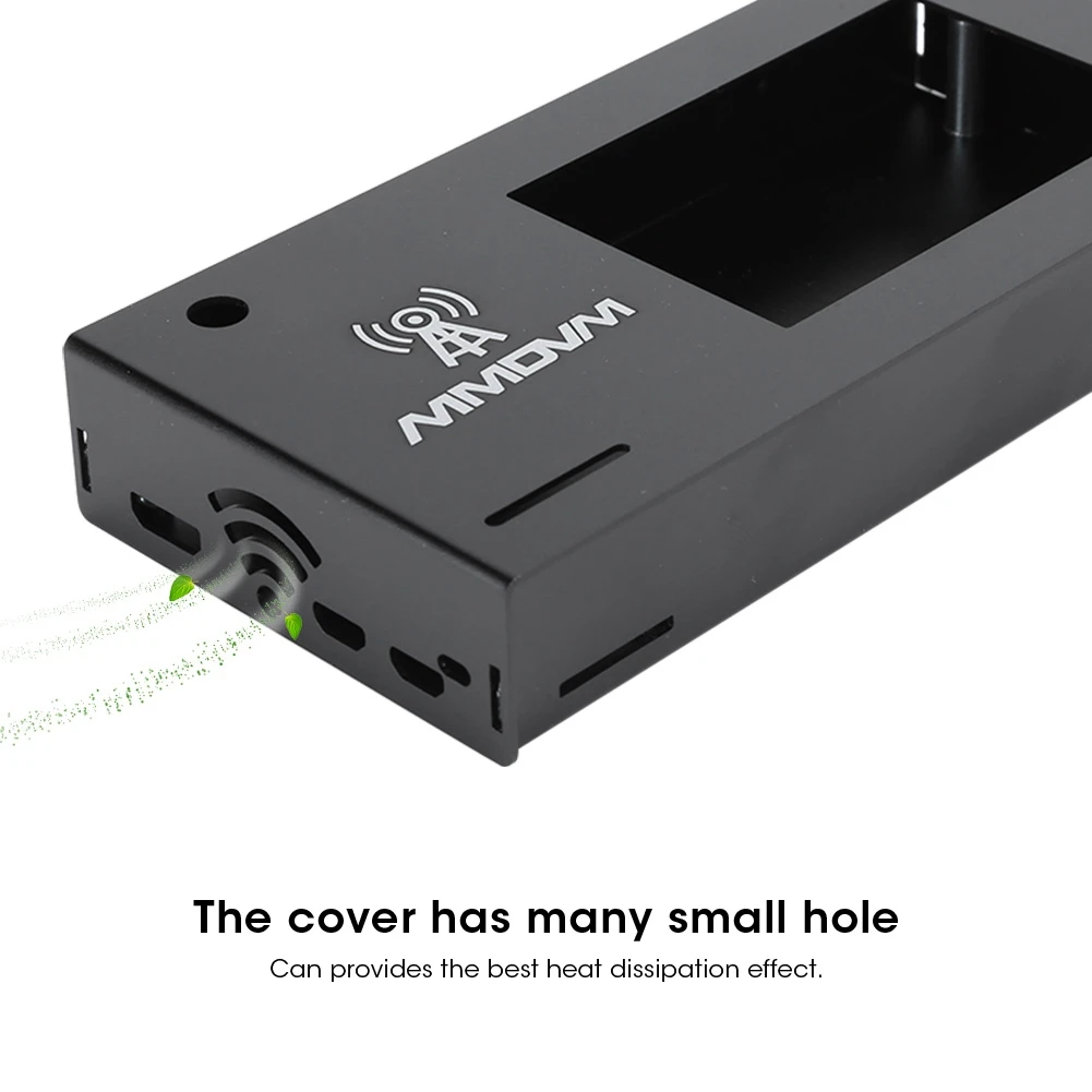 Separated Aluminum Alloy Housing Heat Dissipation Effect for 3.2inch for MMDVM Motherboard 3.2 Motherboard Case