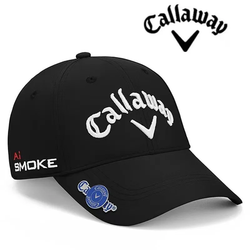 Golf Caps Callaway Golf Men's and Women's Sports Ball Caps Men's Golf Quick Drying Breathable