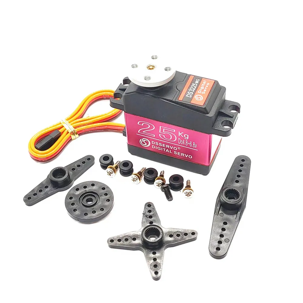 DS3225MG 25KG Waterproof Digital Servo - High Torque For 1/8 1/10 1/12 RC Cars & Trucks