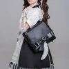 Fashionable DIY Tote Handbag Transparent Itabag Sweet Cute Lolita Shoulder Crossbody Bag Detachable Black Backpack 4