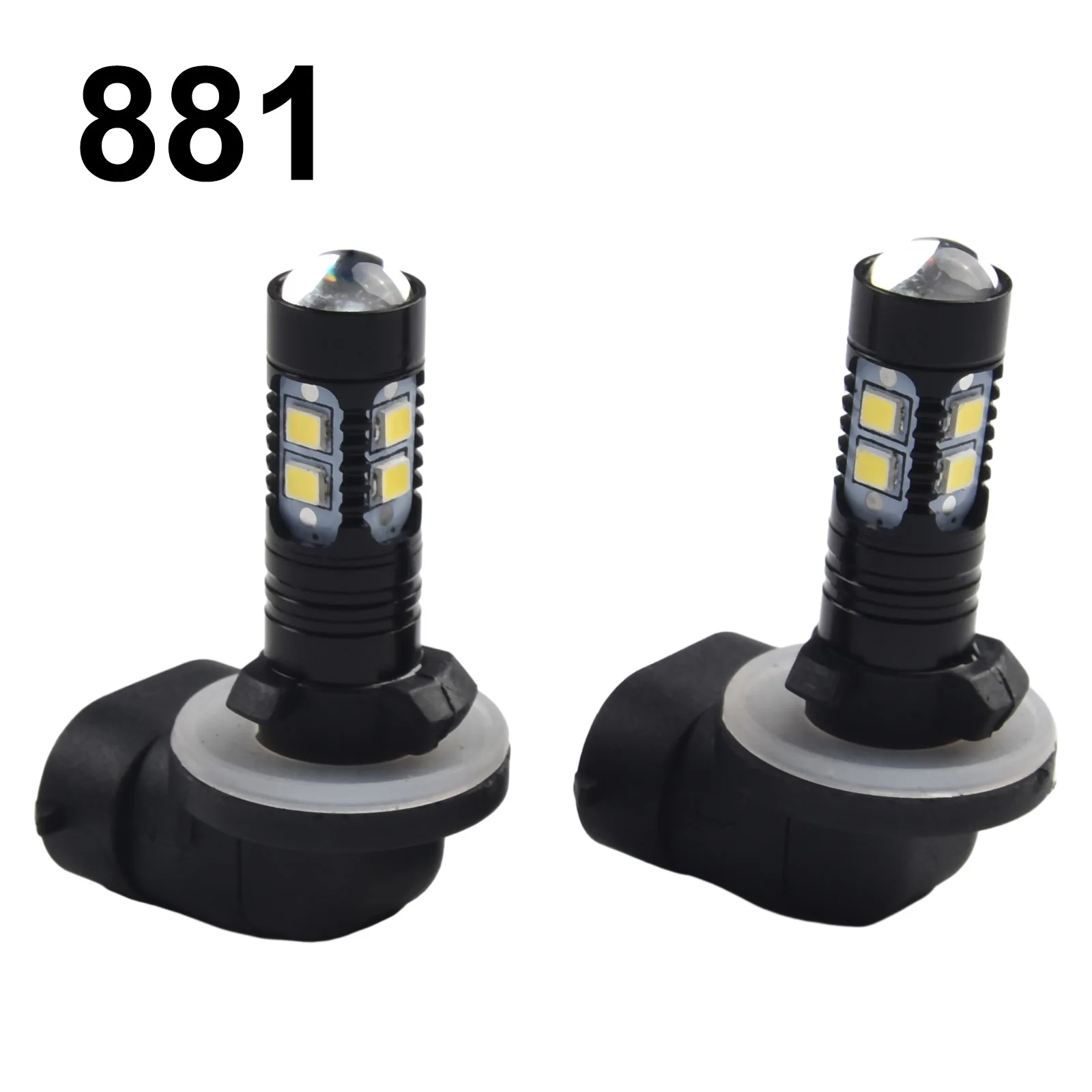 

2PCS 881 LED Fog Light Driving Bulbs 862 886 889 894 896 898 White 6000K 12V Car Headlight 50W 1000LM High Low Beam