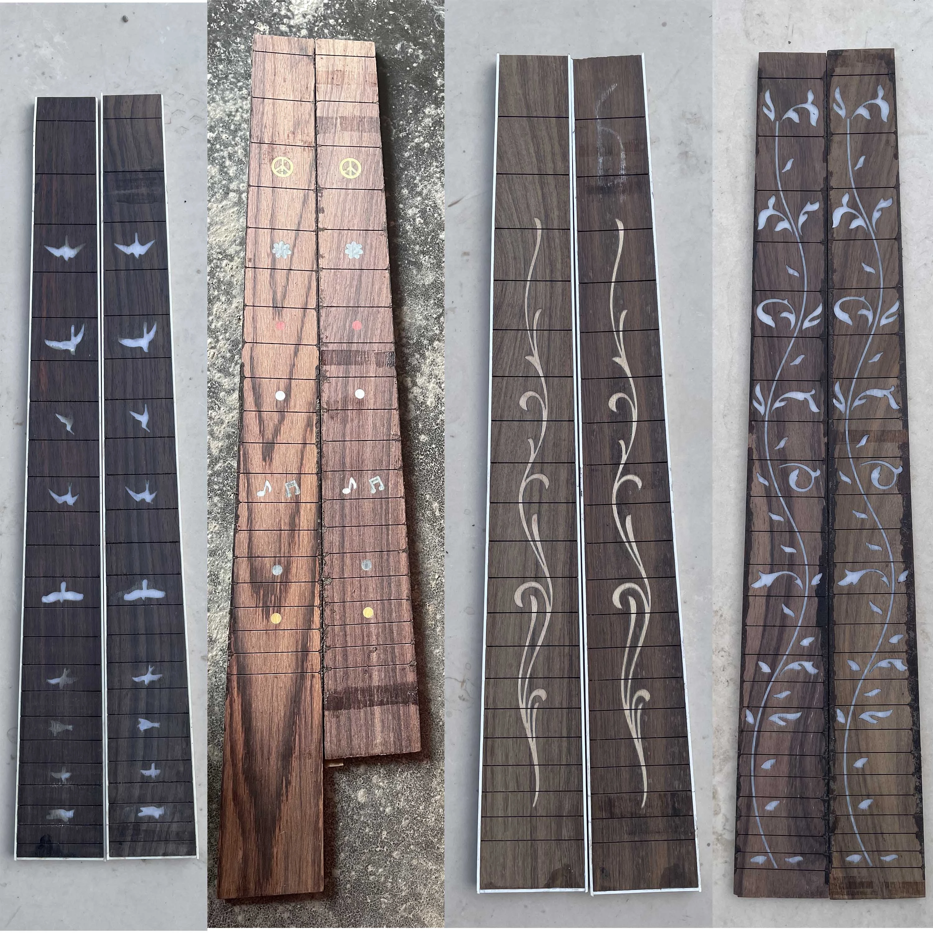 1pcs Stock Electric Guitar Fingerboard Rosewood Fretboard With Various