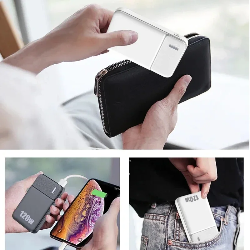 ONEPLUS 120W 50000mAh Power Bank Grande capacità Ricarica super veloce Display digitale Batteria esterna Caricatore portatile per iPhone - Image 6