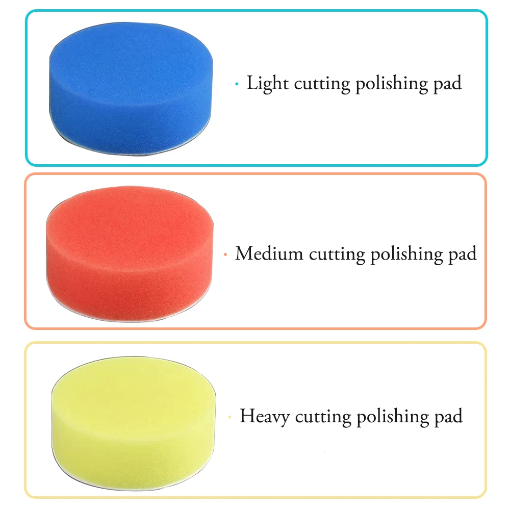 Car Polishing Pad 5/8Pcs 7/6/5 Inch Polishing Kit Waxing Sponge Disk Wool Wheel for Auto Body Beauty Polisher Washing Car Gadget