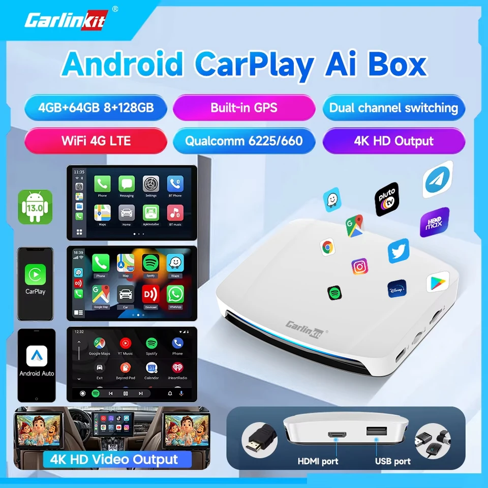 Carlinkit Full Android Ai Box HDMI