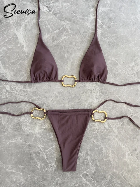 2025 New Bikini Set Bikinis Sexy Women Swimsuits Female Swimwear Bathing Suit Brazilian Swimming Suits Beachwear biquini Summer 1