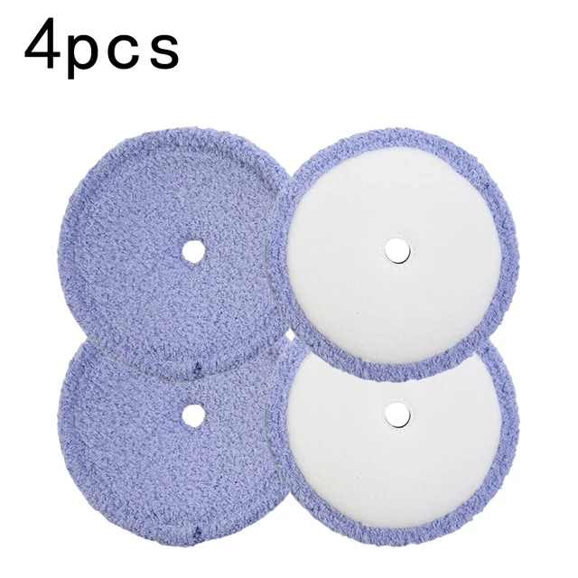 Mop Pads de Microfibra Laváveis para Aspirador de Pó EVERYBOT Edge RS500 RS700