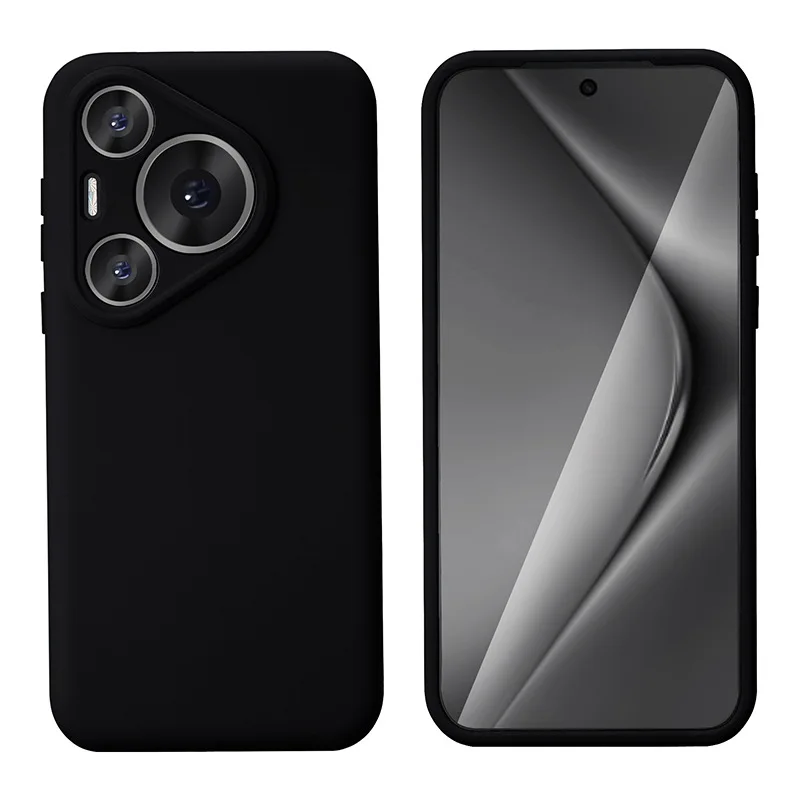 Shockproof Soft Liquid Silicone Case with Skin Fleece and Precise Cutouts