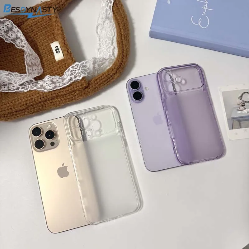 Ultra Thin Translucent Matte Shockproof Phone Case with Frosted Protection