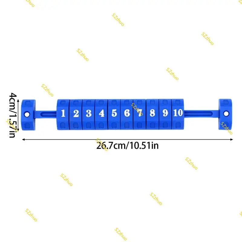 2Pcs 10 Numbers Scoring Counter Score Keepers for Foosball Table
