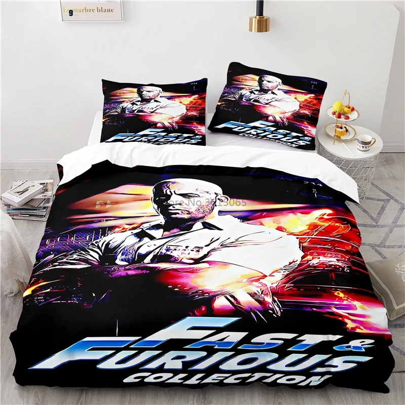 Home Bedding Sets & Duvet Covers FAST & FURIOUS DOUBLE Bed Quilt Doona