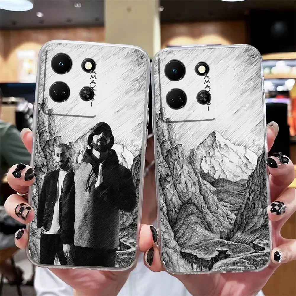 Custodia Trasparente Per Telefono Per Infinix Note 10 11 12 30 Smart 4 5 6 7 Zero Camon 19 20 Pro Custodia Funda Coque Shell Hajime Miyagi Andy Panda