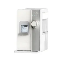Ice making machine desktop water cooler with ice making function pipeline water distributor compressor cooling electric plastic 1