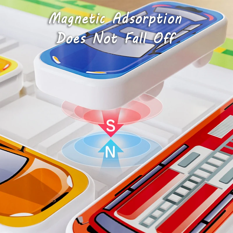 Children Move Car Magnetic Maze Slide Puzzle Game Montessori Logical Thinking Challenge Intelligence Clearance Educational Toys 5