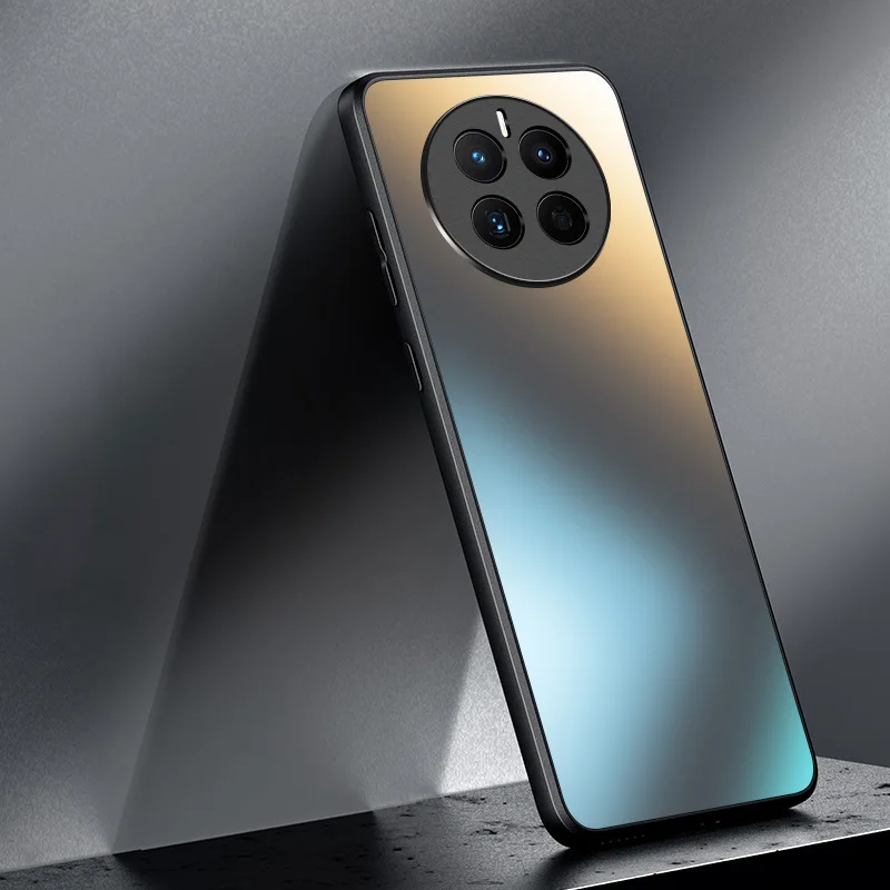 Custodia protettiva rigida in silicone Celular Glitter AG per Huawei Mate 60 50 Pro mate 40 30 pro Pure Matte Frosted_voghion.com