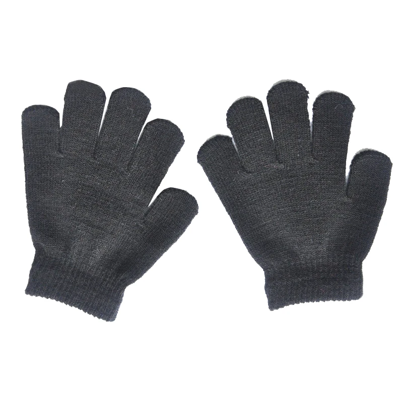 Winter Knitted Children's Gloves, Full Finger Boy Girl Glove, Warm Thick Kids Gloves, Baby Candy Color Cotton Mittens, winter gloves, baby mittens