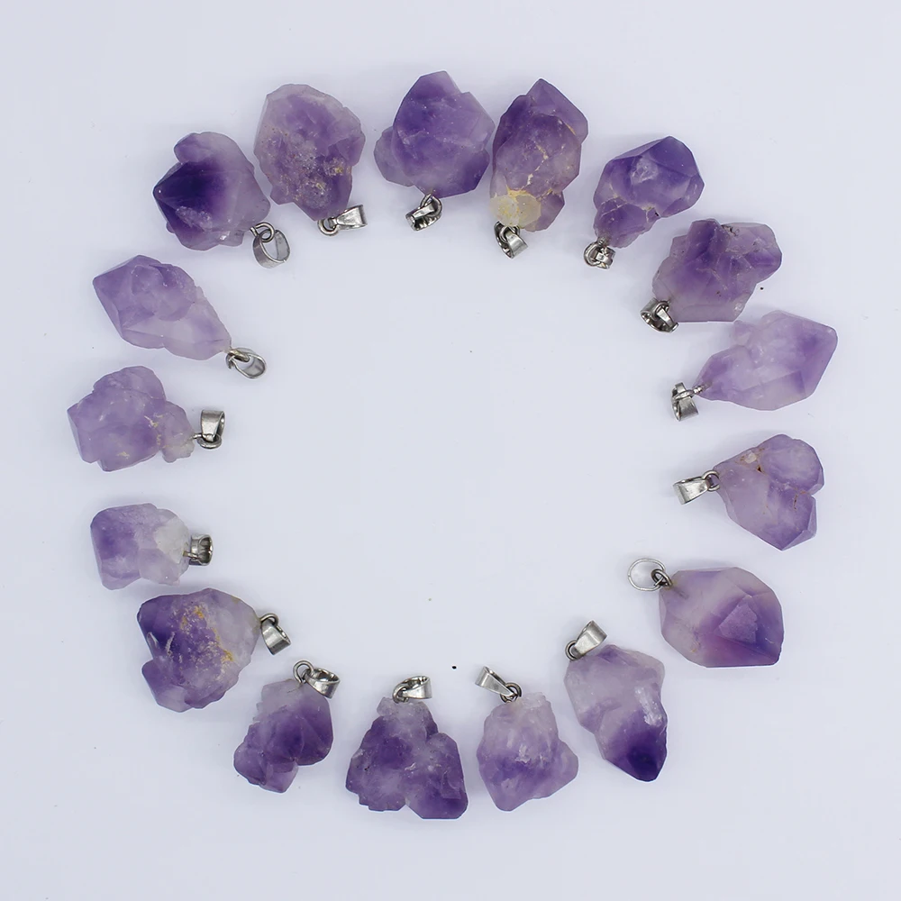 Wholesale 20pcs/lot New fashion good quality natural fluorite Irregular pendants for jewelry Accessories making free shipping