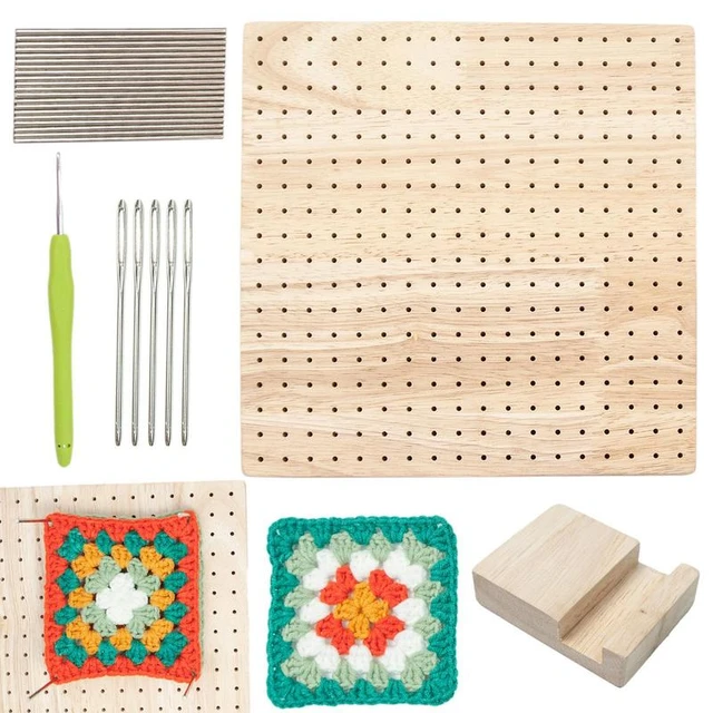 Crochet Blocking Board With Pins High Quality Wood Crochet Blocking Board  Kit Portable Woolen Knitting Sewing DIY Crafting Board - AliExpress