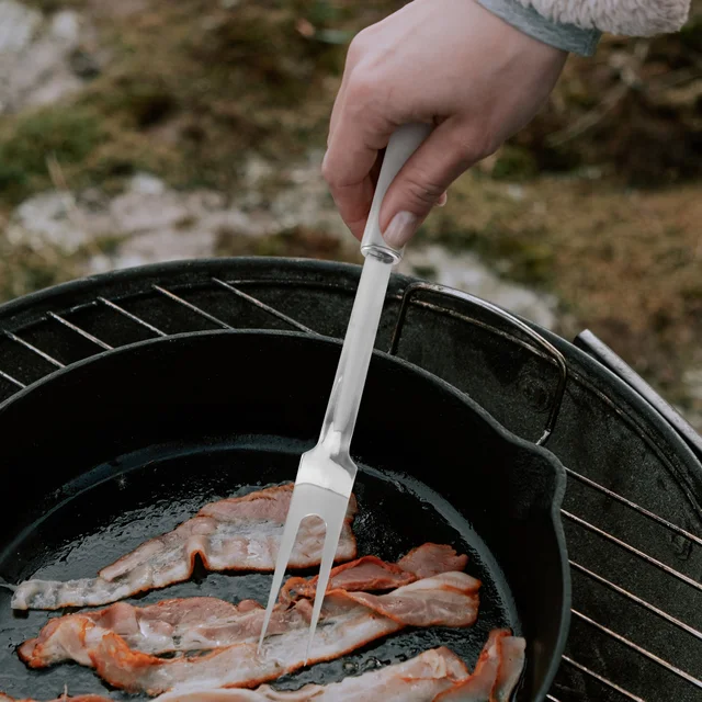 Villák Húsrács Faragókészülékek Sült Grill Desszert Grillezés Gyümölcs Steak Rozsdamentes Piknik Főzés Bbq Acél - Image 4