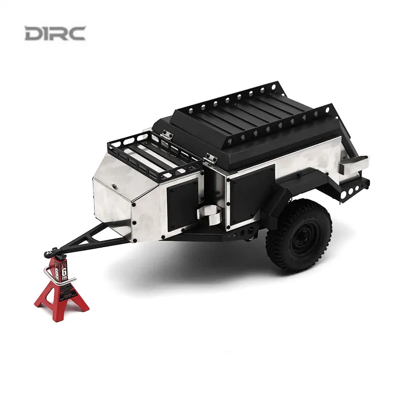 

Simulated Camping Trailer RV Independent Suspension Car for 1/10 RC Crawler Car Traxxas TRX4 Defender Bronco AXIAL SCX10 RC4WD