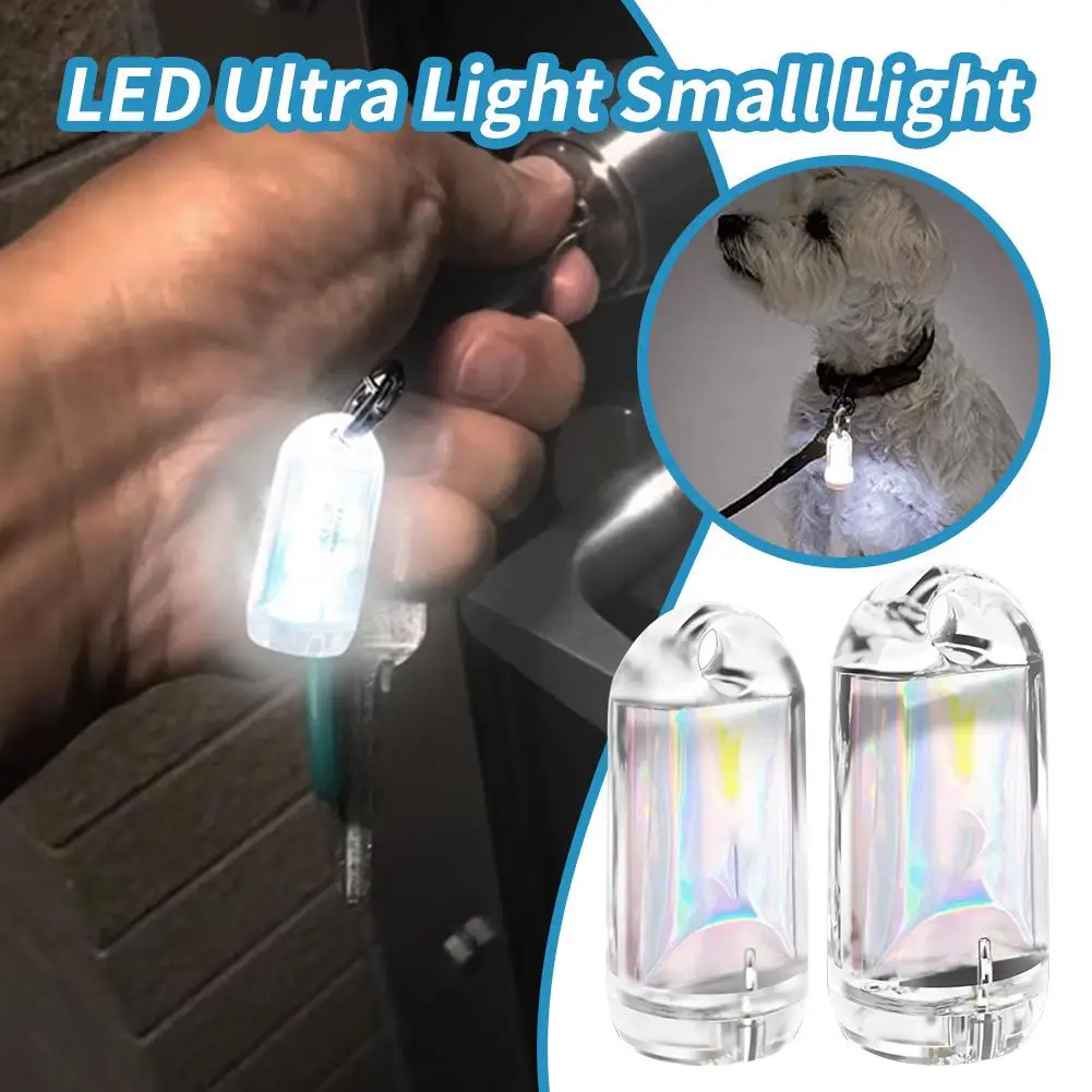 LED Ultra Light Lamp Multi-function Light Manual USB Cable Ultra-small Case Chain Key Mini Waterproof Charging C9V9