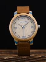 BOBO BIRD Men's Watches Lady Quartz Wooden Wristwatch Timepieces Clearance Price Customized Dropshipping 2