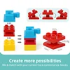 Wooden Track Accessories Adapter Wooden Train Track Adapter Connector Compatible with Wooden Railway Train Tracks 2