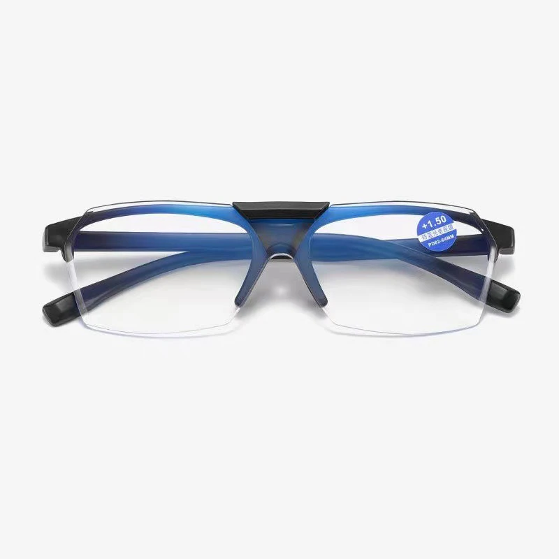 New Clip-on Presbyopia Glasses 180° Flip Cover Reading Glasses For Indoor&Outdoor Eyewear +1.0+1.5+2.0+3.0+3.5+4.0 Unisex 6
