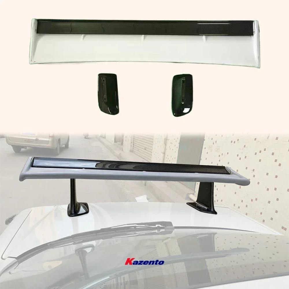 

For Skyline R34 GTR OEM Spoiler with JUN High Spoiler Leg Partial Carbon Fiber(blade+caps+legs)