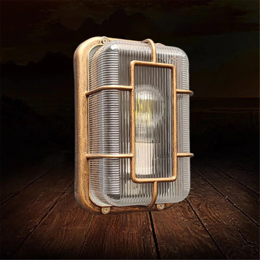 Vintage Gas Station Canopy Lights Fixture Outdoor Security Ceiling Light for Gas Station carport Kitchen Bathroom Ceiling Lamp 5