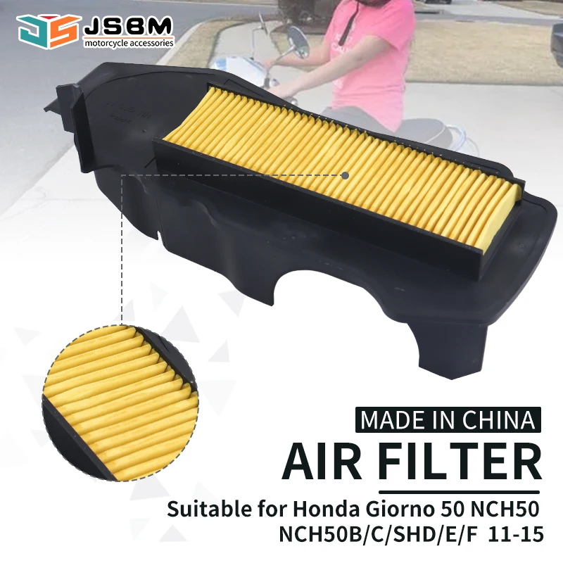 JSBM Motorcycle Air Filter Intake Cleaner For HONDA DIO TODAY