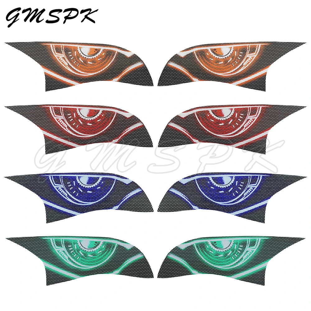 

Waterproof Headlight Eye Decals Front Fairing Head Light Decoration Sticker Fit for Kawasaki Ninja ZX-10R ZX10R ZX10 R 2016 2017