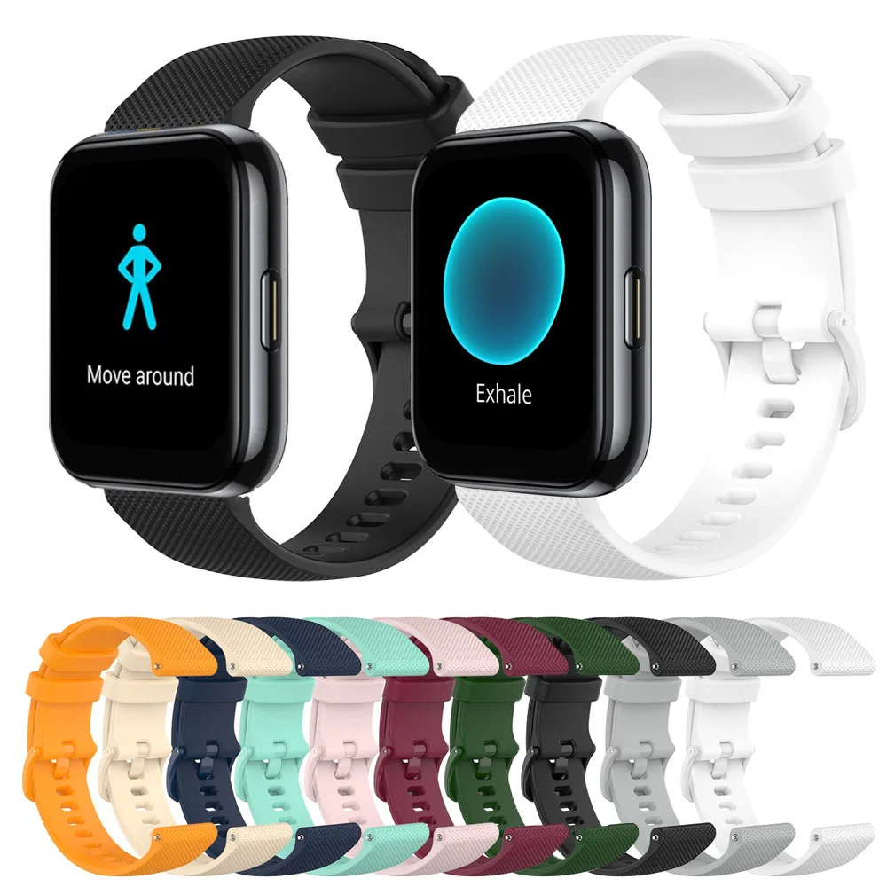 Sports Silicone Straps For Realme Watch S Pro Band Wristbands For Realme Watch 2 Pro Watchband Replacement Bracelet Accessories