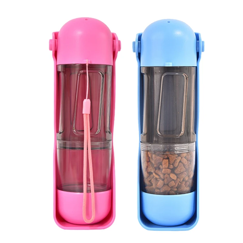 

Переносная бутылка для воды для домашних животных, поилка для собак и щенков, поилка для путешествий и прогулок