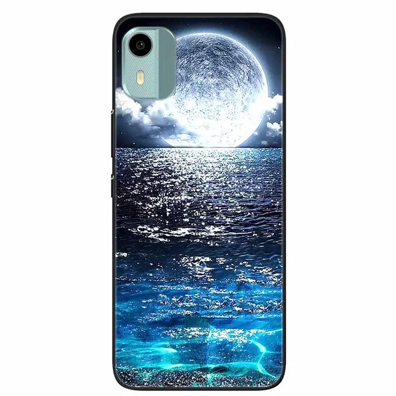 Shockproof Silicone Phone Case - Cool Wolf & Lion Animal Print Design