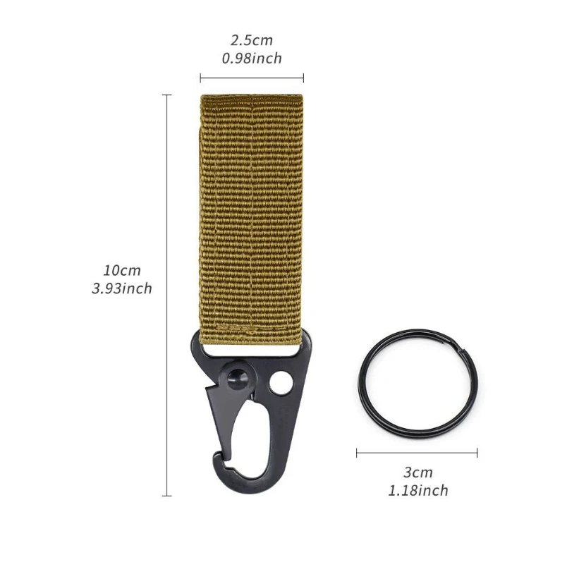 Tactical Nylon Carabiner Set 2