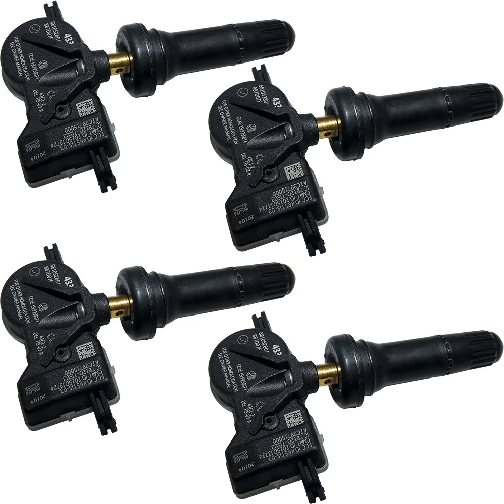 Для DODGE Дротика JEEP RENEGADE CHRYSLER 200 FIAT 500X датчик давления в шинах 433 МГц TPMS 68105280AC 68105280AD 68105280AF (art.: 3920bc69239de) - 3920bc69239de