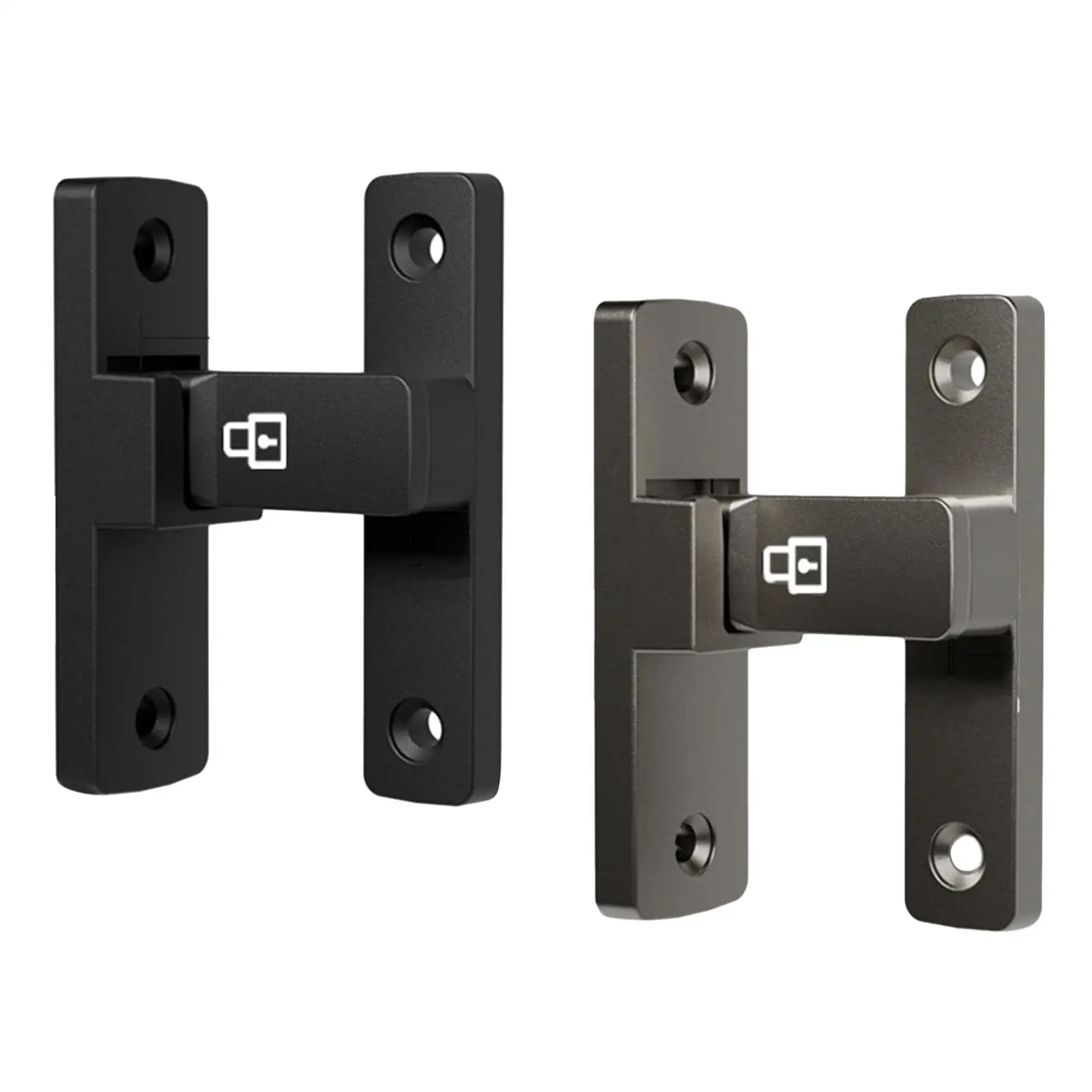 90 Degree Door Latch Luminous Easy Installation Doors Bolt Lock Flip Latch