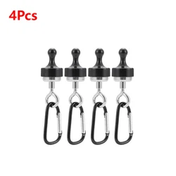 Magnetic Heavy-Duty Camping Hooks - Versatile Outdoor Tent and Canopy Clips (4pcs)