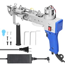  Electric Rug Carpet Tufting Weaving Machine Professional Flocking Device Industrial Embroidery Tool Loop-Pile Knitting Equipment 