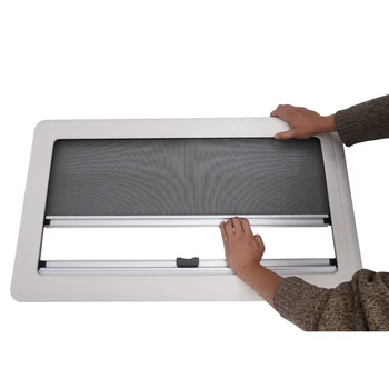 35.4x19.7inch/900*500mm RV Caravan Camper Van Hinged Window Push Out Ventilation Hatch Motor Window 70°-Opening Angle 4