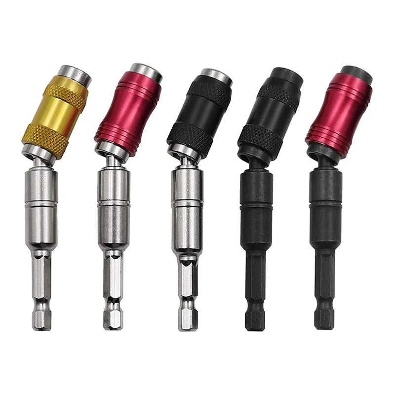 

Magnetic Swiveling Bit Tip Holder, Magnetic Pivotable Bit Tip Holder, Universal Magnetic Connecting Rod Multiple Angles