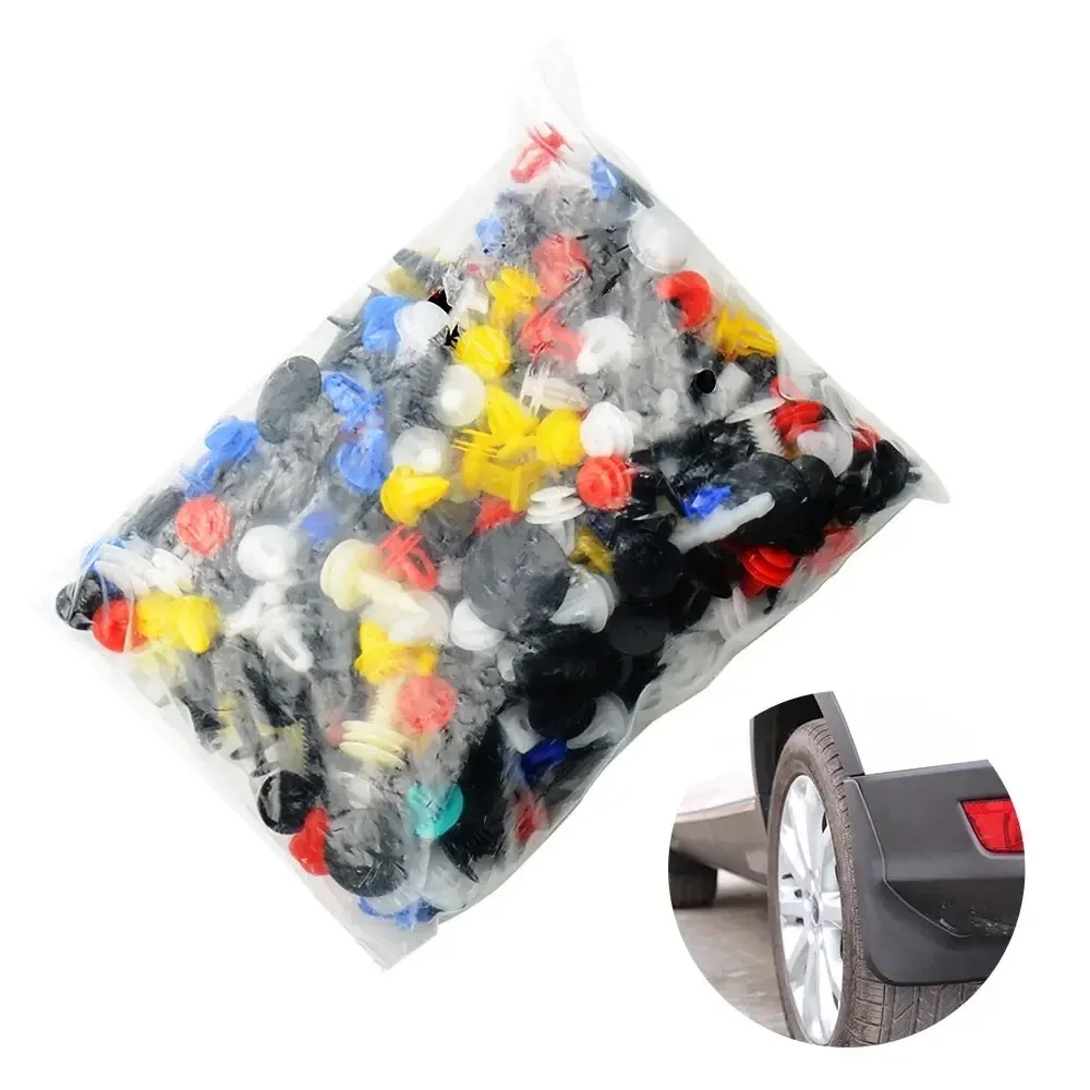 50pcs/100pcs 유니버설 혼합 자동 패스너 자동차 범퍼 클립 리테이너 자동차 패스너 리벳 도어 패널 라이너 모든 자동차 도매