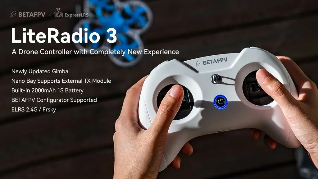 BETAFPV LiteRadio 3 Transmitter - 2.4Ghz 8CH Radio Transmitter Support ExpressLRS Frsky Bayang Protocol for beginner RC Racing Drone FPV Remote Controller 9 BETAFPV LiteRadio 3 Transmitter, BETAFPV ExpressLRS LiteRadio 3 A Drone Controller with Completely New