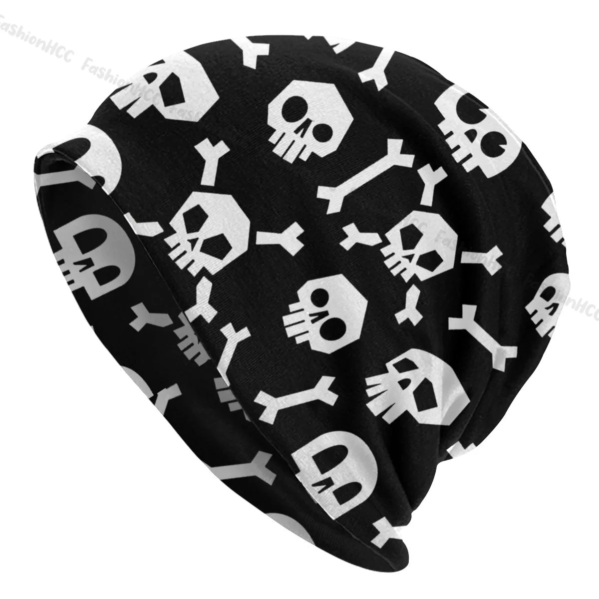 

Bonnet Hats Mexican Art Men Women's Thin Skullies Beanies Hat Skull Face Autumn Spring Warm Cap Street Caps