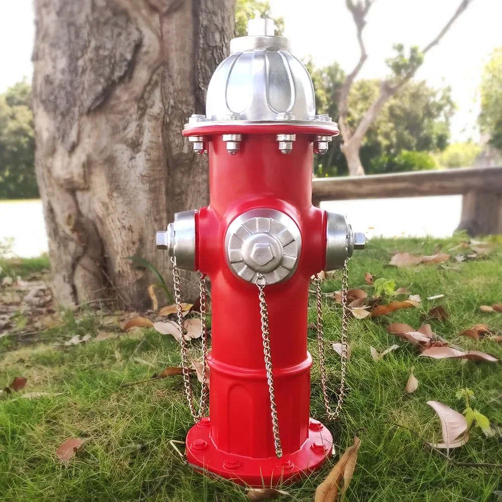 

35cm modern originality pup Fire Hydrant resin Arts and Crafts Outdoor lawn garden and landscape decoration