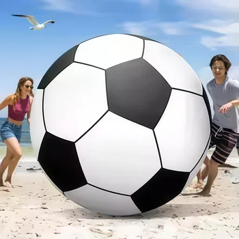 Outdoor Games inflatable toys grass soccer ball school fun sports ball beach Ball Thickened PVC Inflatable Giant Football 1