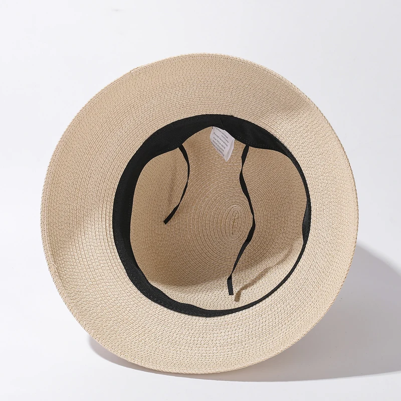 Straw Hat for Women Sunscreen Holiday Travel Beach Cap Retro Hepburn French Style Bucket Hat Pearl Decoration Fisherman Sun
