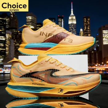 Running Shoes Carbon Board Speciality Marathon Men Sports Breathable Lightweight Women's Comfortable Athletic Casual Sneakers